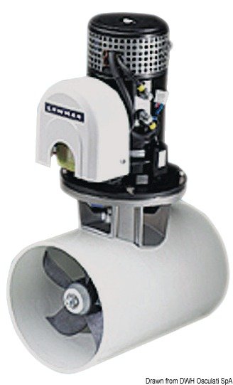Elica di prua Lewmar Blue Generation 185TT 5 kW 24V - 02.052.07